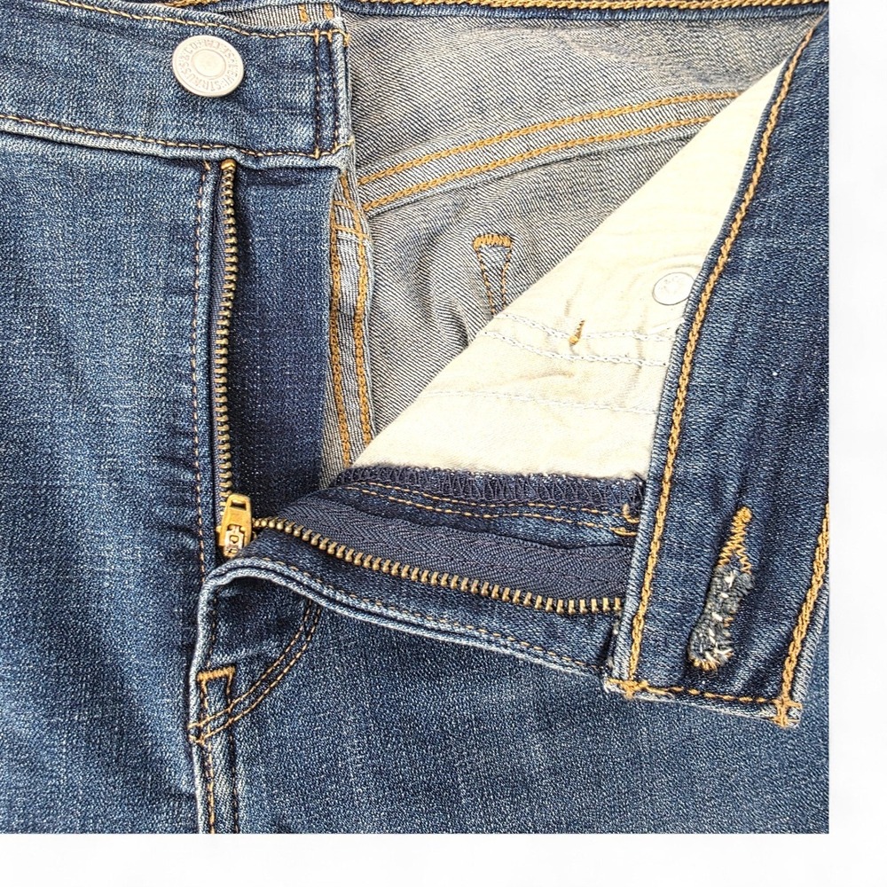 Levis 311 Shaping Skinny Jeans Womens 31 Dark Wash Blue Denim Stretch - Picture 8 of 12
